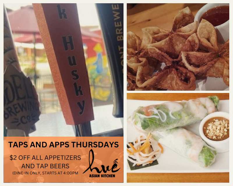 Taps and Apps Thursday